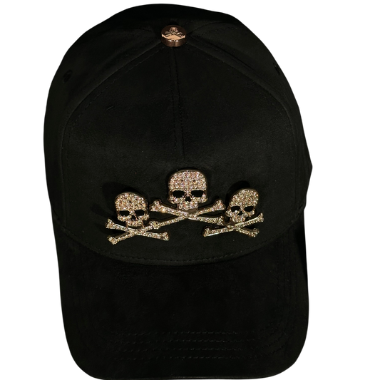 BARBAS HATS - SKULLS ROSE GOLD
